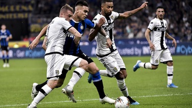 Inter-Parma 2-2, il tabellino