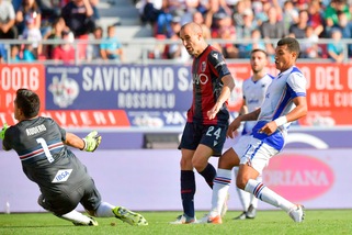 Il Bologna batte 2-1 la Sampdoria, decide un gol di Bani