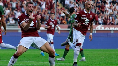 Torino-Cagliari 1-1: Zaza risponde a Nandez