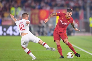 Roma-Milan 2-1, il tabellino