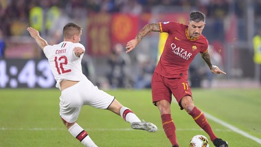Roma-Milan 2-1, il tabellino