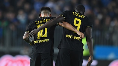 Brescia-Inter 1-2: gol di Lautaro e Lukaku, Conte torna in testa