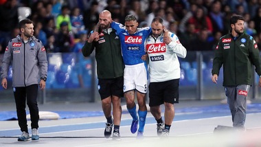 Napoli, per Allan trauma distorsivo al ginocchio