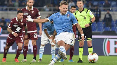 Lazio-Torino 4-0, il tabellino