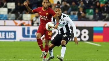 Udinese-Roma 0-4, il tabellino
