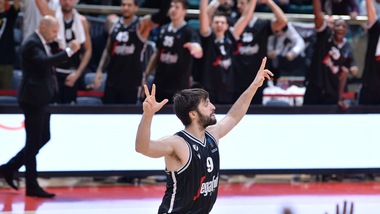Virtus Bologna vincente in Eurocup, 77-75 sul Monaco