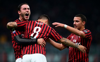 Milan-Spal 1-0, il tabellino