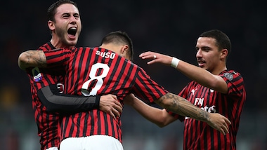 Milan-Spal 1-0, il tabellino