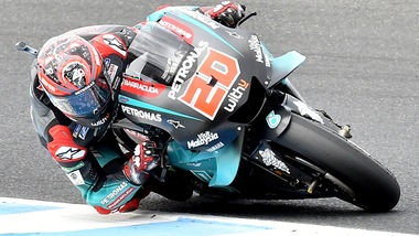 MotoGp Malesia: Quartararo vola nelle libere, Rossi terzo