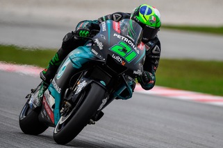 MotoGp Malesia: Morbidelli vola nelle FP4, Valentino Rossi secondo