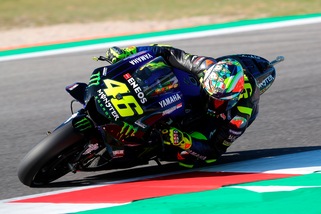 Valentino Rossi: "Non male le sensazioni sulla moto"