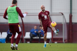 Torino, ritorno in gruppo per Zaza