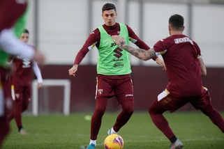 Torino, trauma distorsivo alla caviglia per Baselli