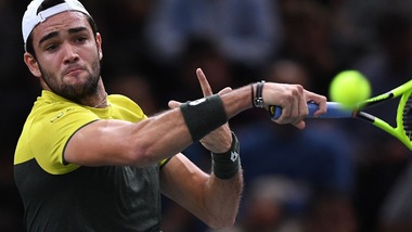 Atp Finals, Berrettini nel gruppo con Federer, Djokovic e Thiem