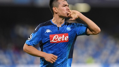 Napoli-Salisburgo 1-1: Lozano salva Ancelotti