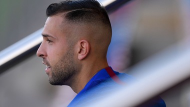 Barcellona, altro infortunio per Jordi Alba: rischia di saltare l'Inter