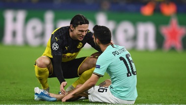 Inter, esami per Politano: distorsione alla caviglia