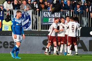 Brescia-Torino 0-4, il tabellino