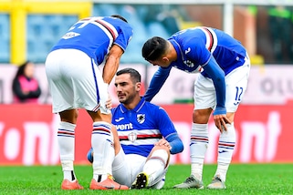Sampdoria, si ferma Bonazzoli: infortunio muscolare