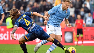 Lazio-Lecce 4-2, il tabellino