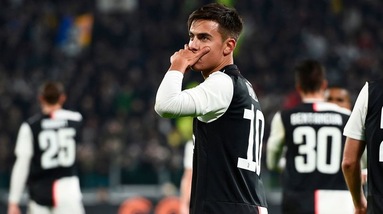 Juve-Milan 1-0: Dybala sostituisce Ronaldo al 55' e decide la partita