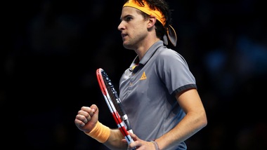 Atp Finals, Thiem sconfigge Djokovic e vola in testa al gruppo B