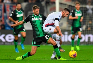 Sassuolo, è ansia Berardi: con Lazio e Juve non ci sarà