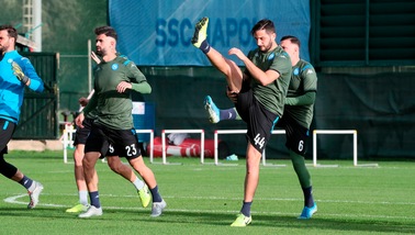 Napoli, Manolas e Allan hanno lavorato a parte