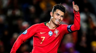 Cristiano Ronaldo, ora carica da CR100