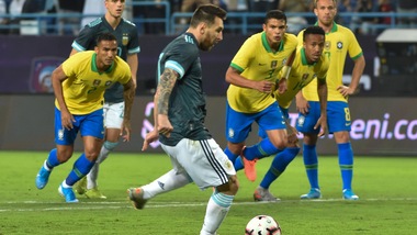 Brasile-Argentina 0-1: decide Messi, solo panchina per Dybala