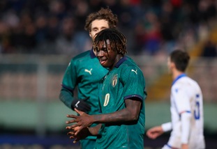 Italia U21-Armenia 6-0: doppietta di Kean nella goleada azzurra