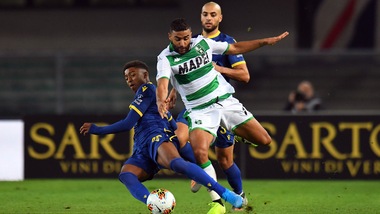 Sassuolo, lesione capsulo-legamentosa alla caviglia per Defrel