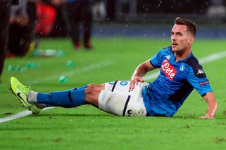 Napoli, non c'è pace per Ancelotti: Milik assente col Milan