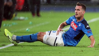 Napoli, non c'è pace per Ancelotti: Milik assente col Milan