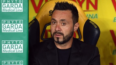 Sassuolo, De Zerbi: "Vogliamo onorare Squinzi e la moglie"