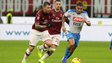 Milan-Napoli 1-1, il tabellino