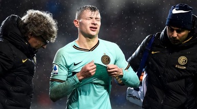 Inter, per Barella problema alla rotula: dovrà operarsi