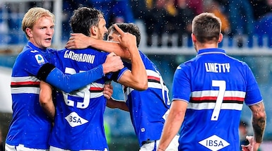 Sampdoria-Udinese 2-1: Gabbiadini e Ramirez firmano la rimonta