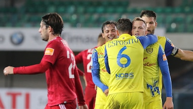 Chievo-Entella 2-1: Vaisanen e Dickmann castigano Boscaglia