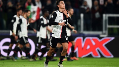 Juventus-Atletico Madrid 1-0: lampo di Dybala, i bianconeri passano da primi