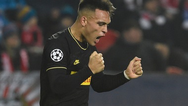Slavia ko, l'Inter vince 3-1 a Praga: Lautaro Martinez e Lukaku super