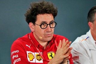 Ferrari, Binotto: «Non sono ottimista come l'anno scorso»