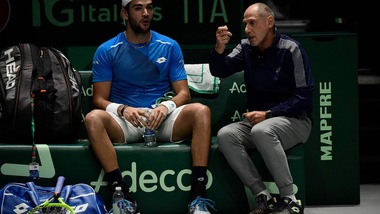 Santopadre: "Berrettini è migliorato sotto ogni aspetto"