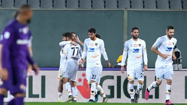 Fiorentina-Lecce 0-1: La Mantia condanna Montella, Ribery va ko