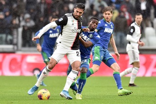 Juve-Sassuolo 2-2, il tabellino