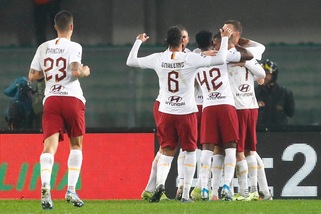 Verona-Roma 1-3, il tabellino