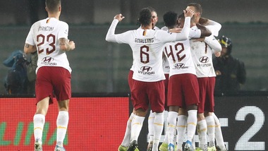 Verona-Roma 1-3, il tabellino