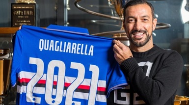 Sampdoria, Quagliarella prolunga il contratto fino al 2021