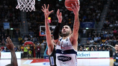 Serie A, la Fortitudo Bologna batte Trento e vola in seconda posizione