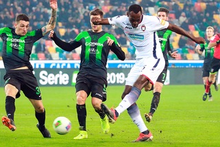 Pordenone-Crotone 1-0: ramarri secondi grazie all'autogol di Mustacchio